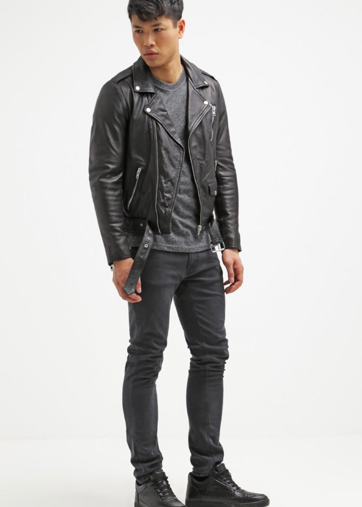 Leather Jacket l Black