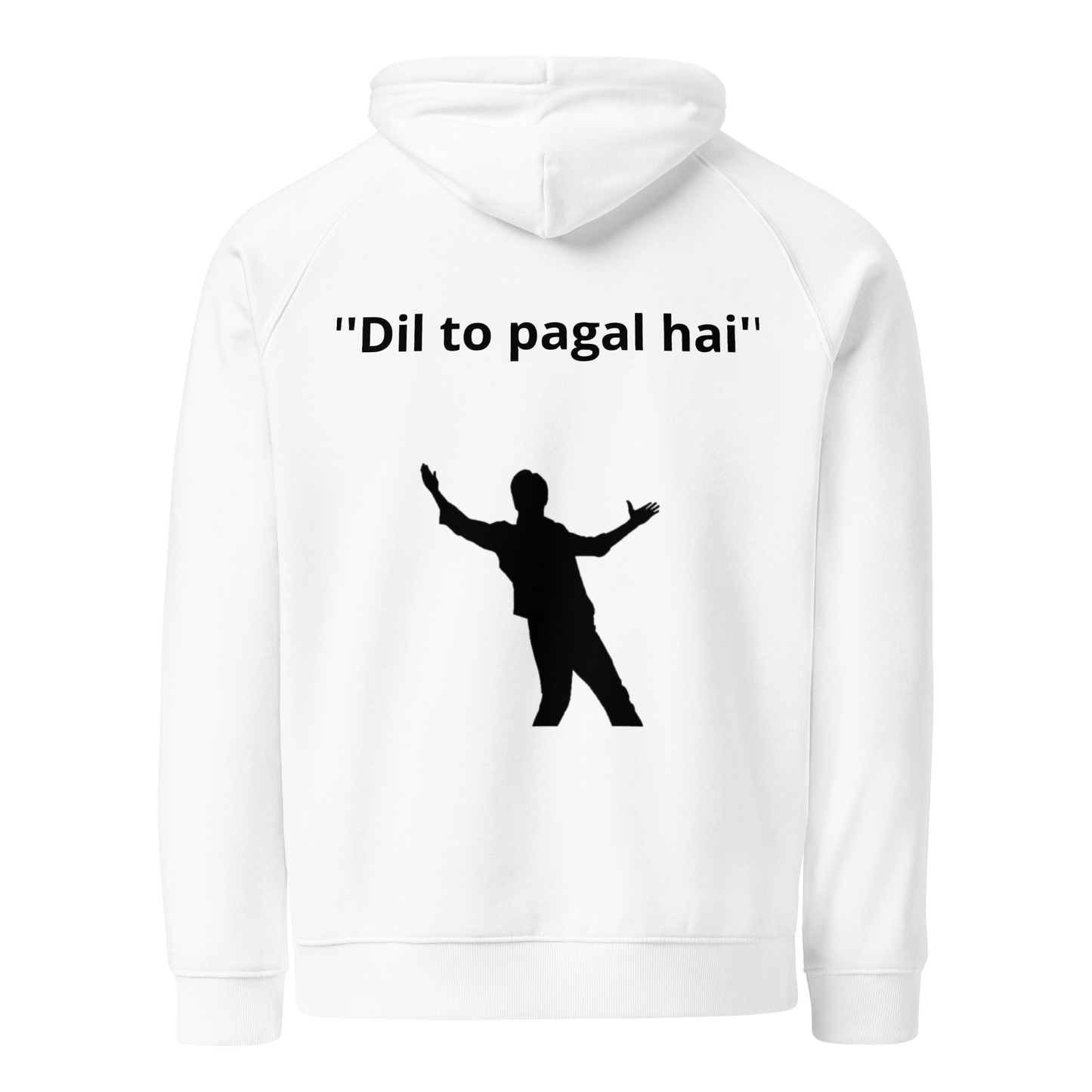 Dil to Pagal hai White l Hoody