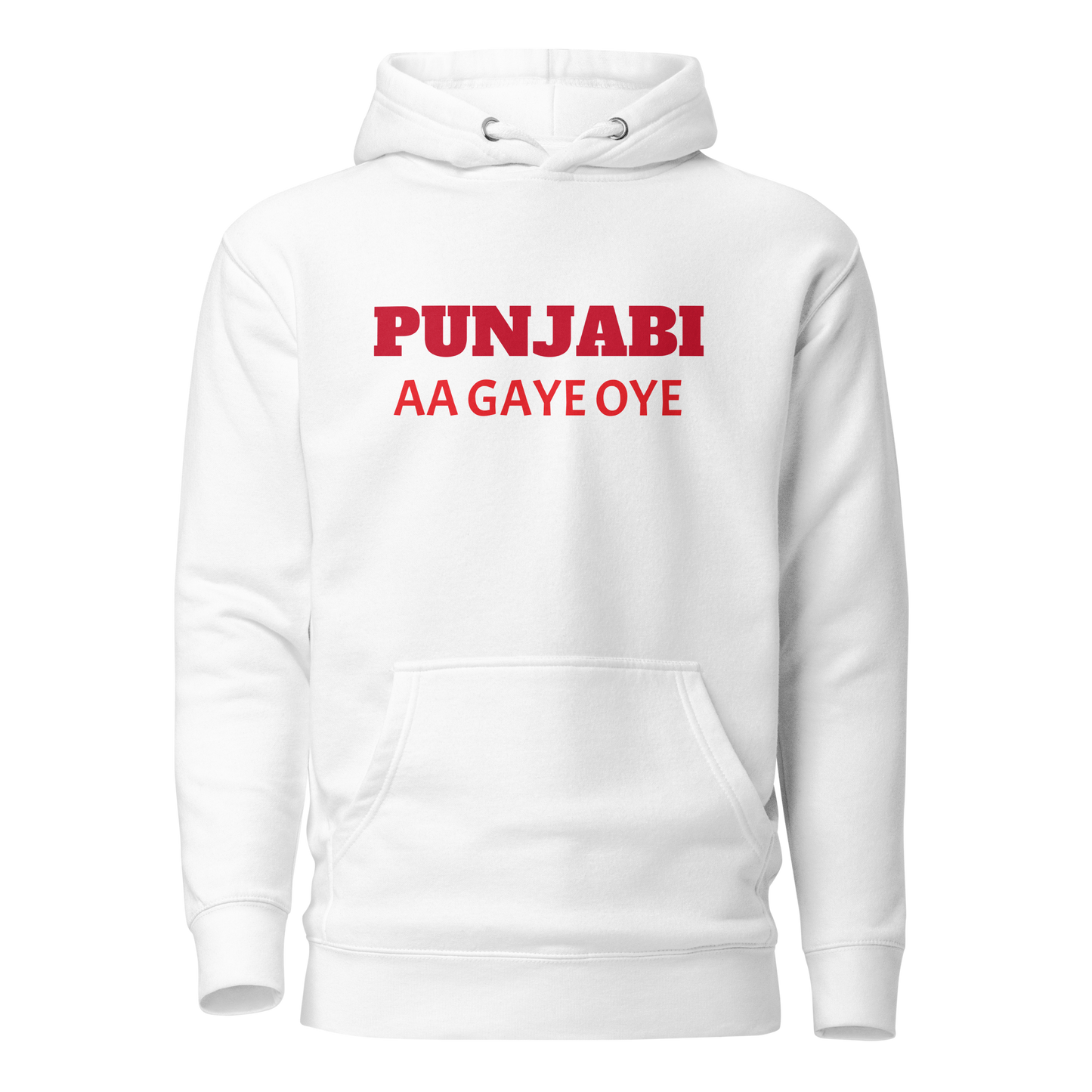 PUNJABI AA GAYE OYE Hoody l White