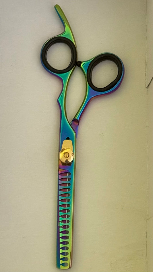 Barber Scissors l Rainbow/Black