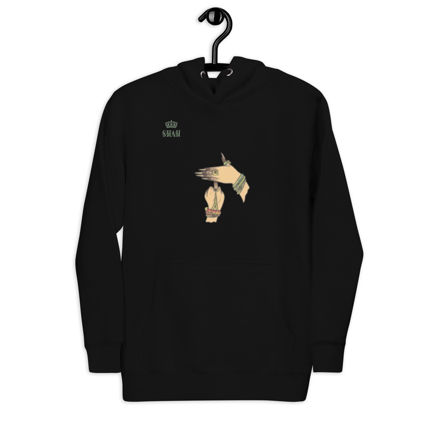 Desi Hand Hoody l Black