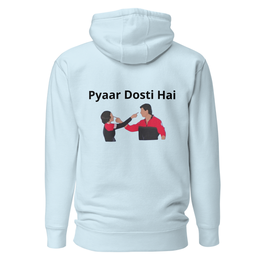 Pyaar Dosti Hai Hoody l Sky Blue