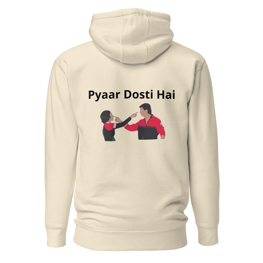Pyaar Dosti Hai Hoody l Beige