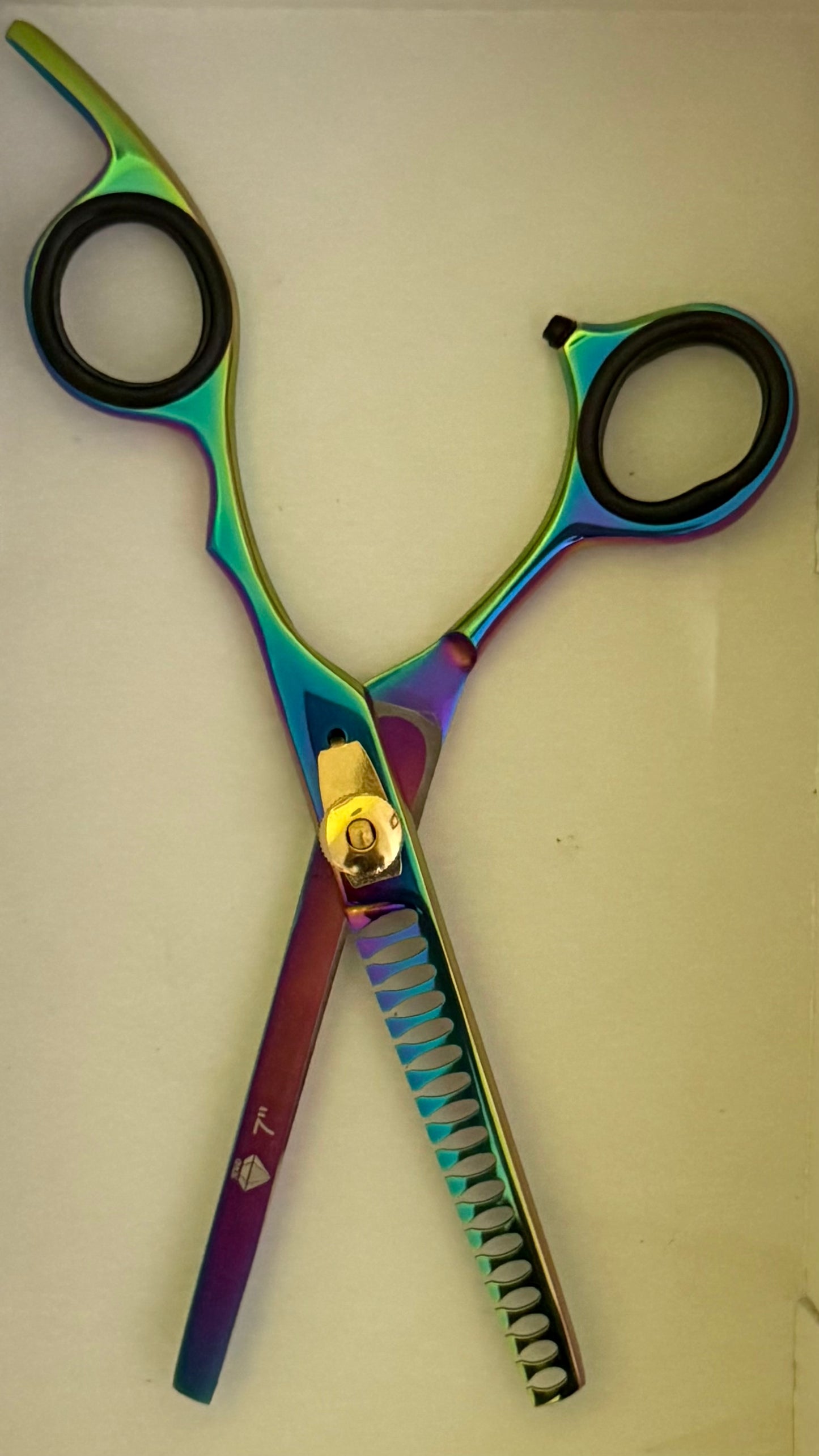 Barber Scissors l Rainbow/Black