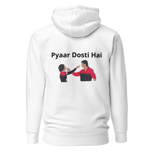 Pyaar Dosti Hai Hoody l White