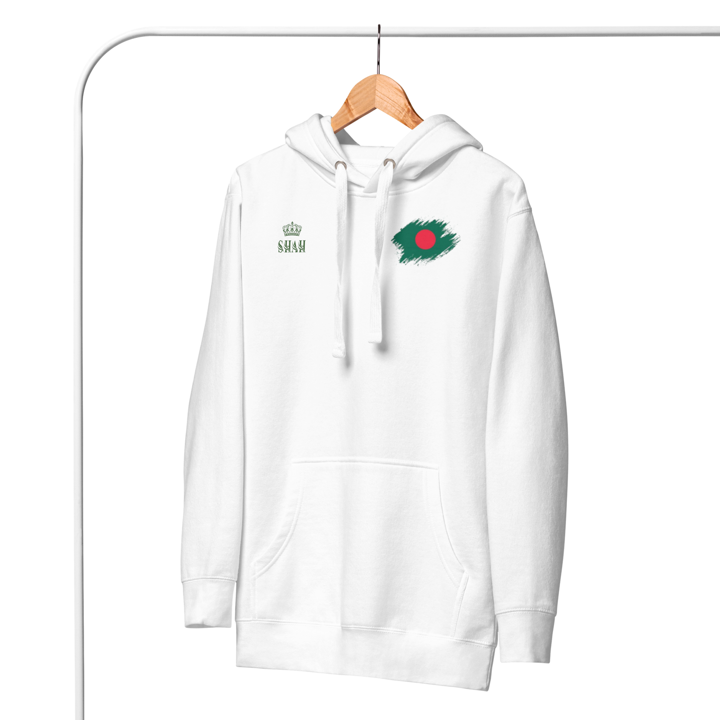 Bangladesh Hoody l White