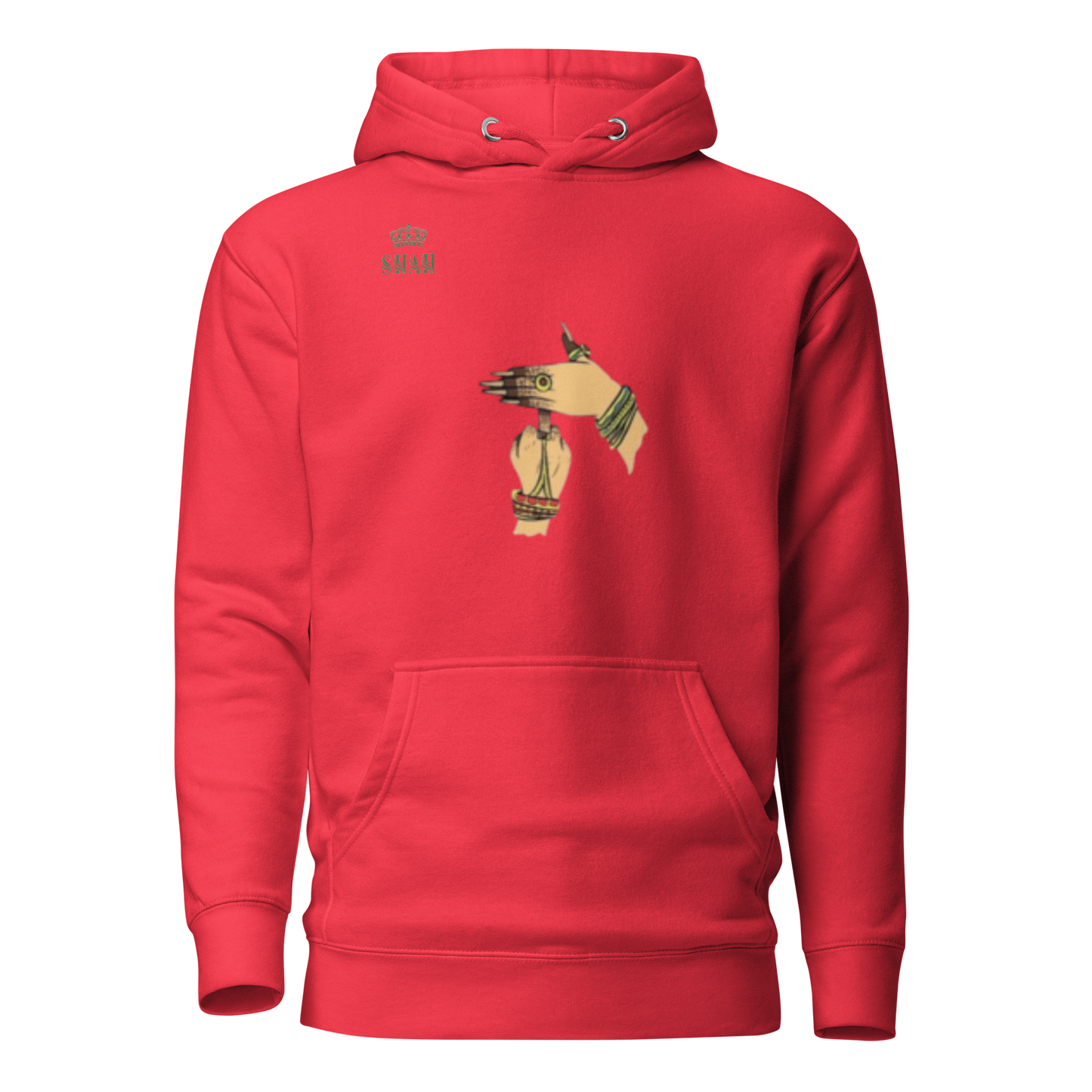 Desi Hands Hoody l White