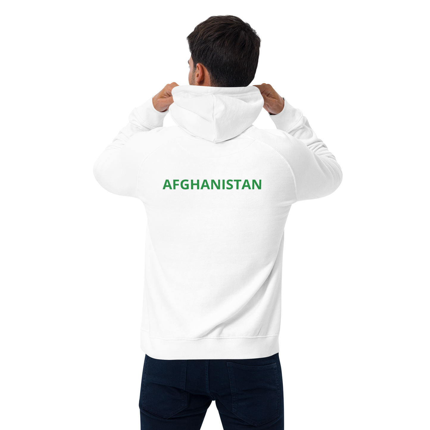 Afghanistan Hoody White