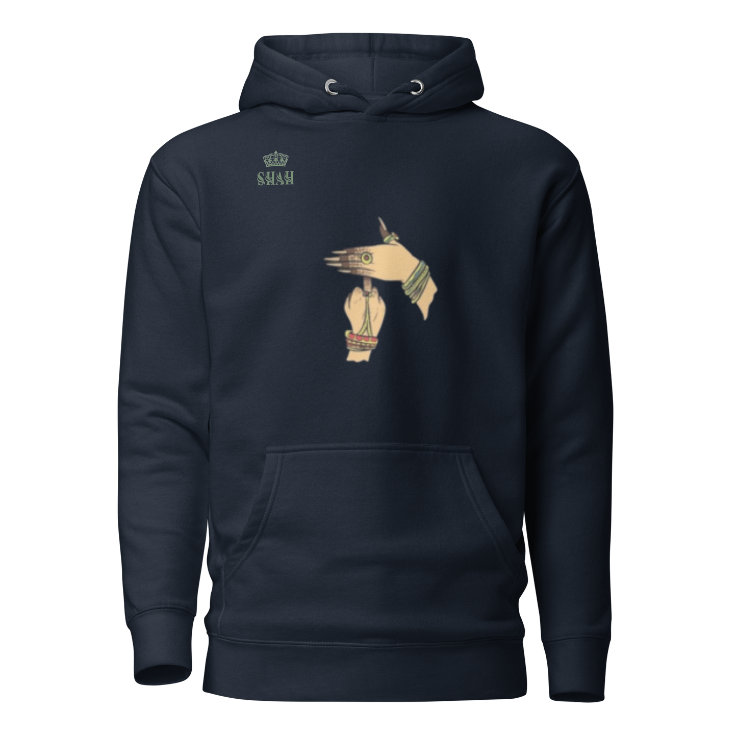 Desi Hand Hoody l Black
