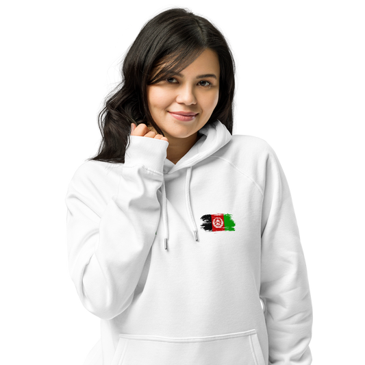 Afghanistan Hoody White