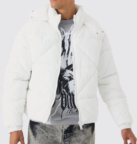 Puffer Jacket White