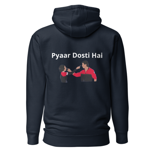 Pyaar Dosti Hai Hoody l Navy Blue