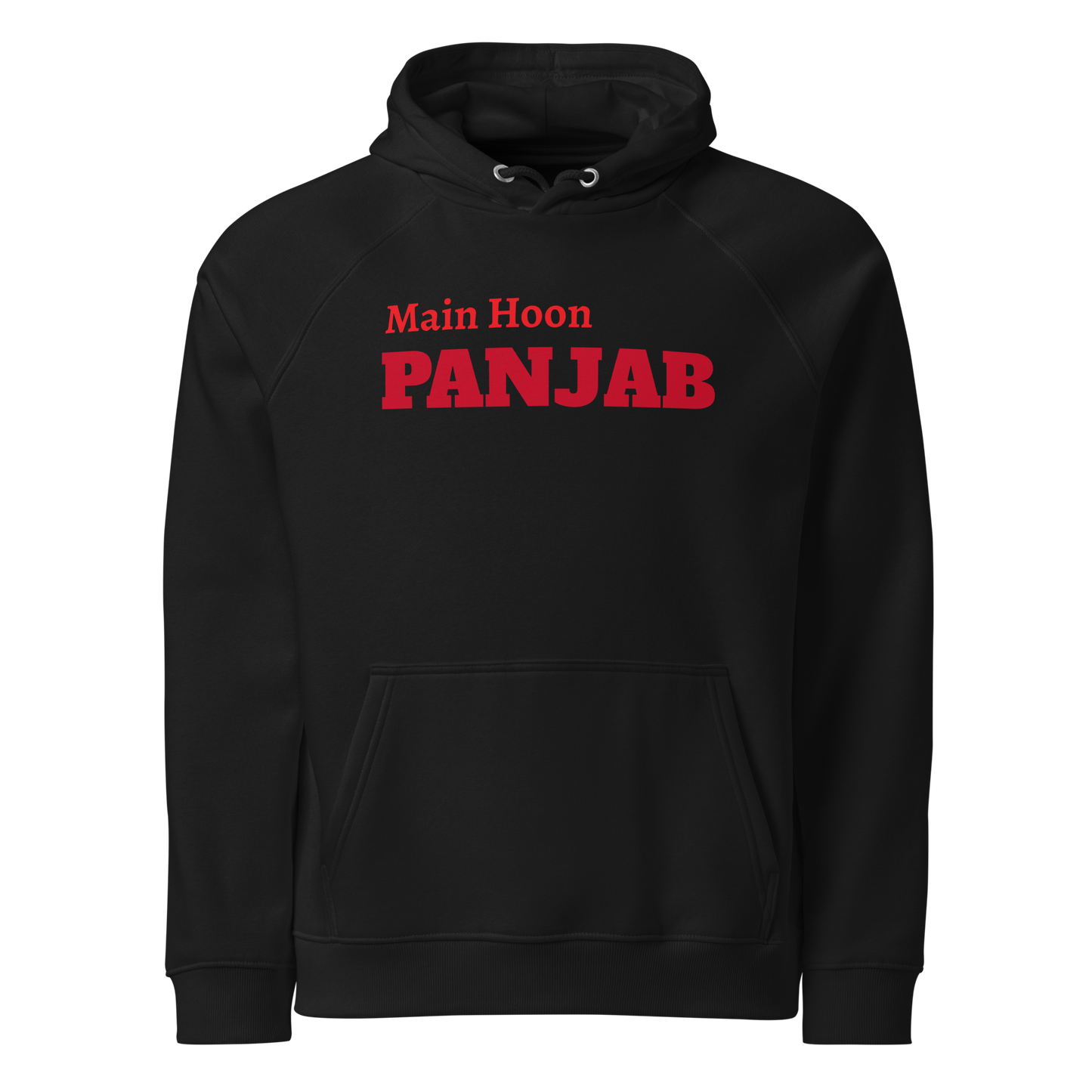 Main Hoon PANJAB Hoody l Black
