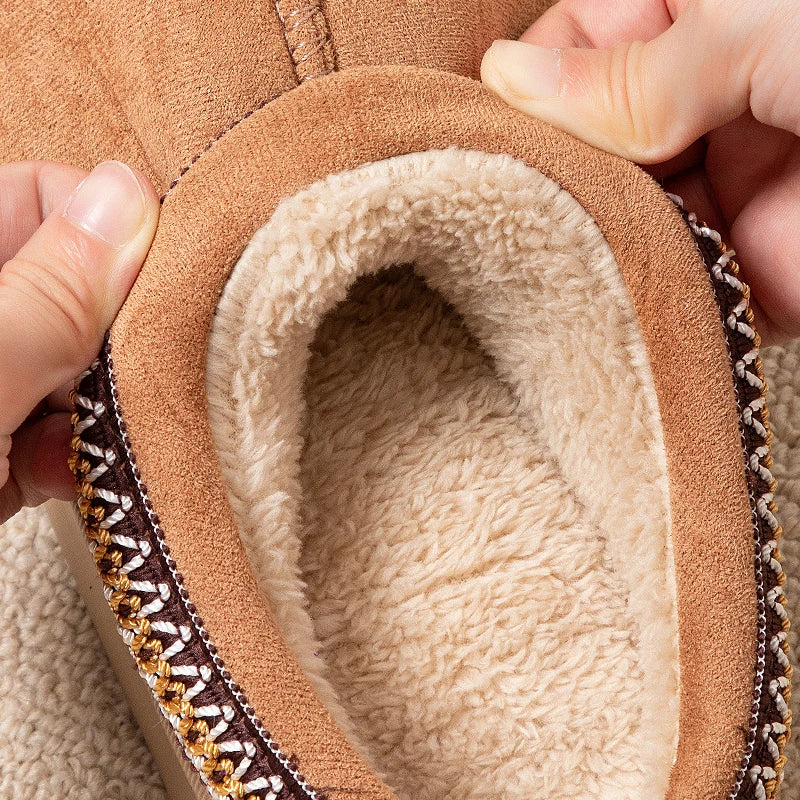 Woman Slippers Plush Interior